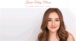 Desktop Screenshot of laurenmarymoore.com